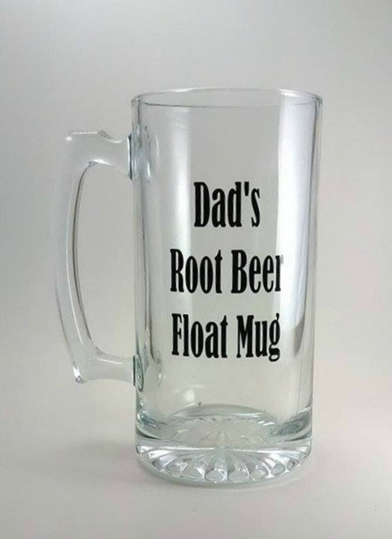 Root Beer Float Mug Dad's Root Beer Mug Custom Root Beer Etsy