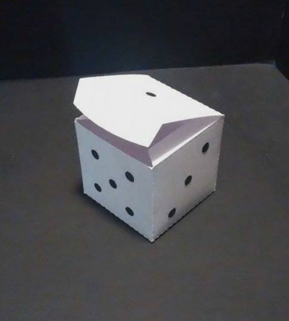 12 Piece Dice Gift Box Dice Party Favor Box Craps Party Etsy