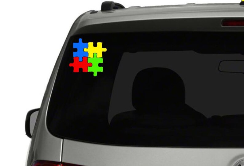 Autism Awareness Decal Autism Support Decal Autism Car Etsy