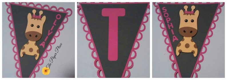 Giraffe Baby Shower Twins Baby Banner Giraffe Baby Banner Baby Shower Decor Twins Shower Decor Baby Shower Banner Twins Baby Shower