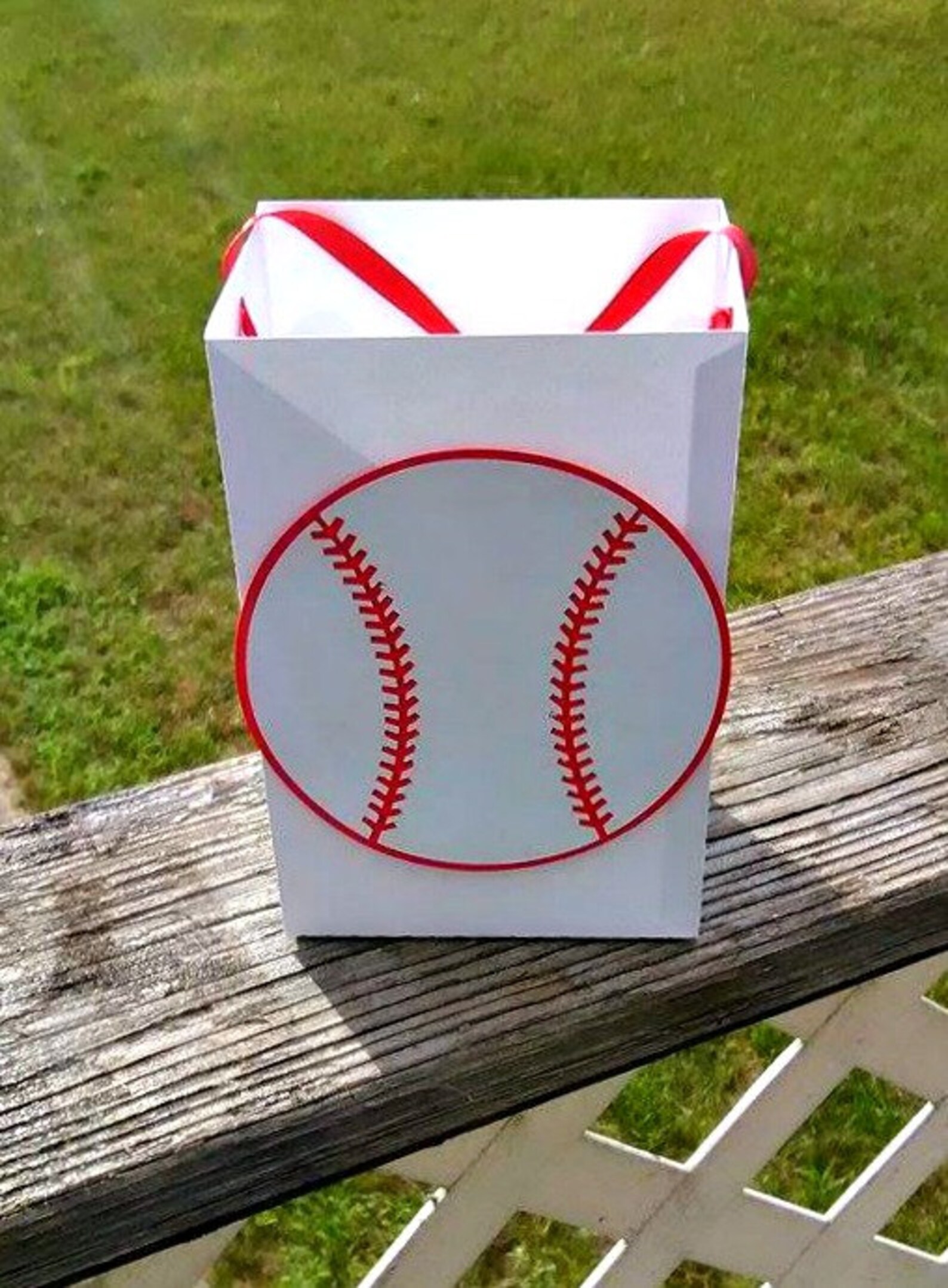 Set of 6 Baseball Party Decor Party Favor Bags Baseball Etsy