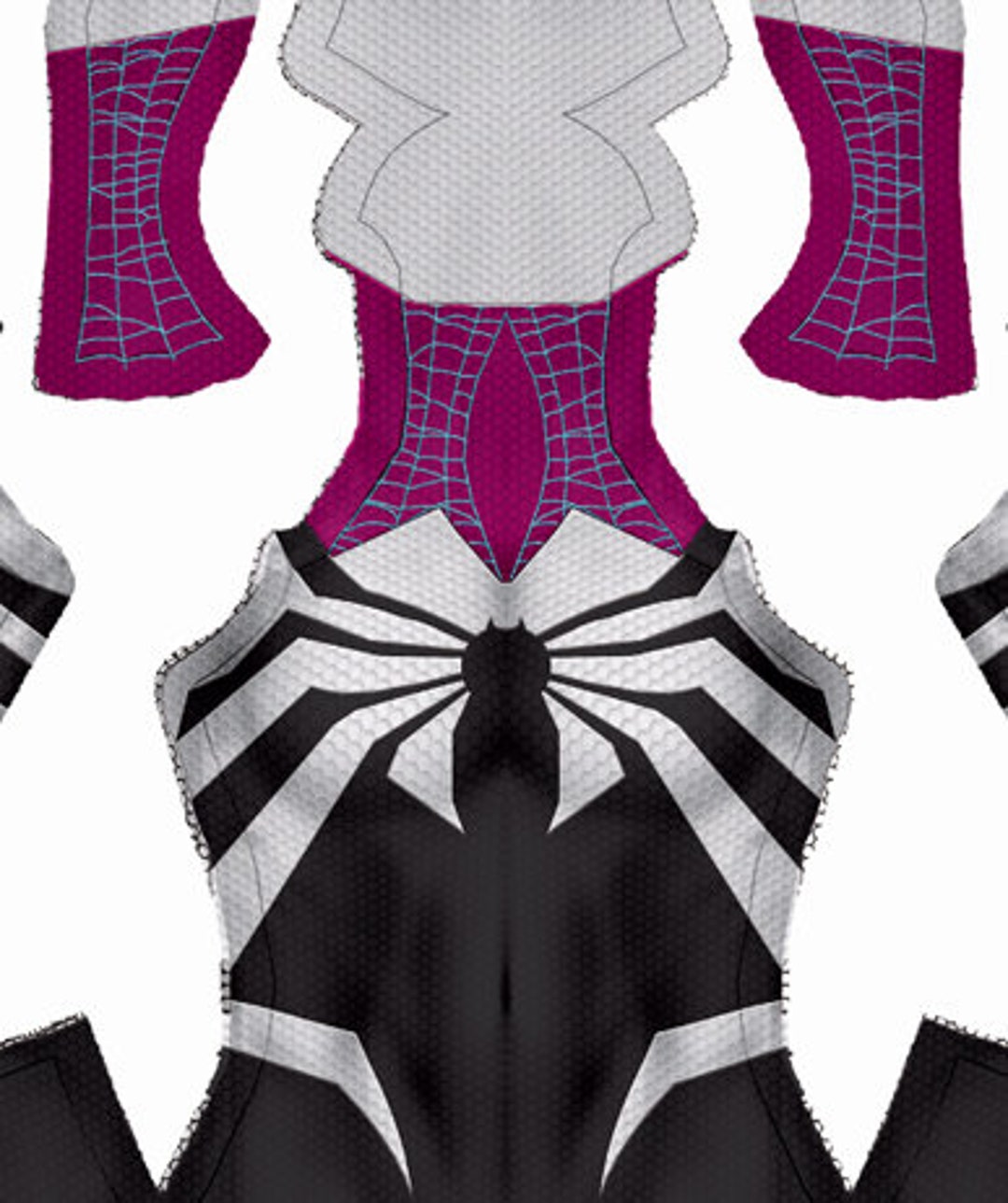 High Quality Alternate Spider Gwen Pattern 3D Printing Costume Etsy