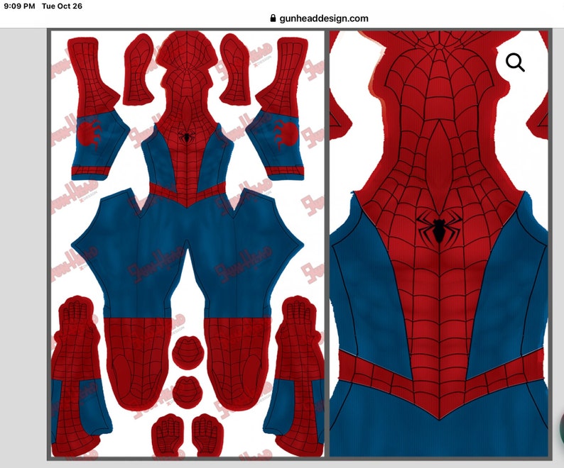Patrón de traje clásico de Spider-Man para Insomniac, disfraz de cosplay para videojuego de PS4 imagen 1