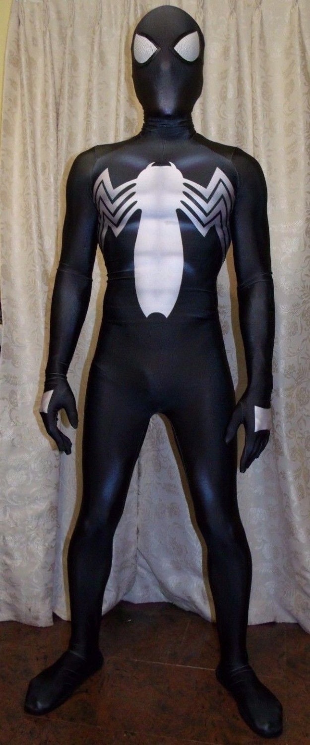 Crazy Franky (custom) Black Symbiote Pattern Spider-man 3D