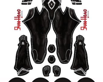 Traje de Spider-Man azul impreso en 3D