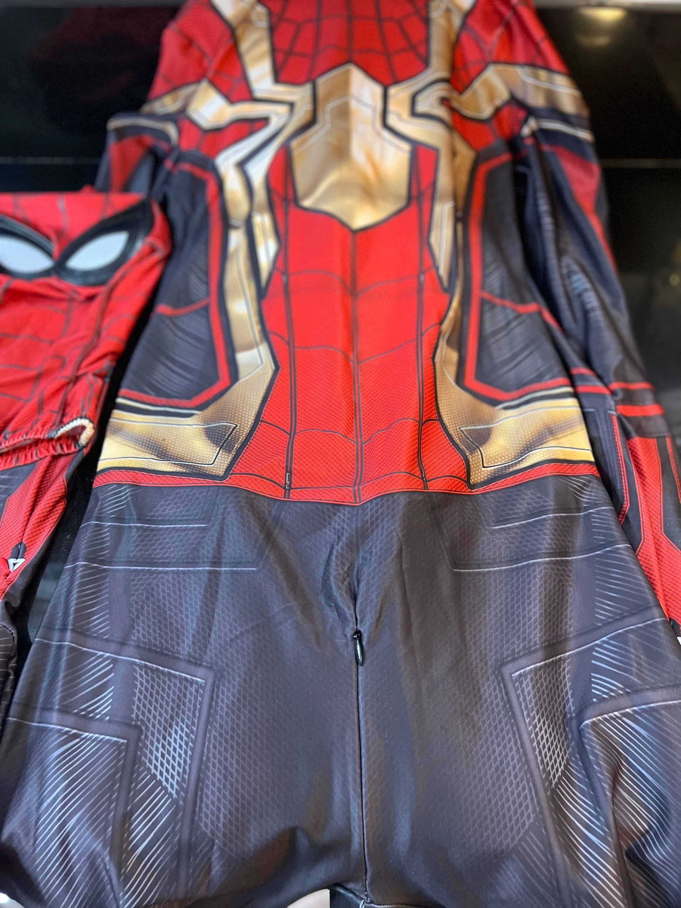 Costume Spider-Man No Way Home Pour Adulte - Combinaison Zentai Intégrale, Taille XS, 95% Polyester 5% élasthanne, Fermeture éclair Dos