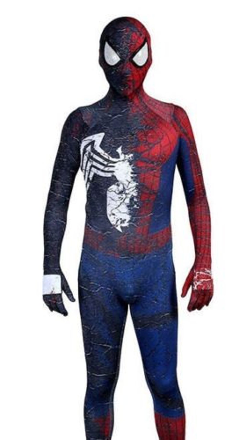 New Marvel the Amazing Spiderman 2 / Venom Cosplay Costume Etsy