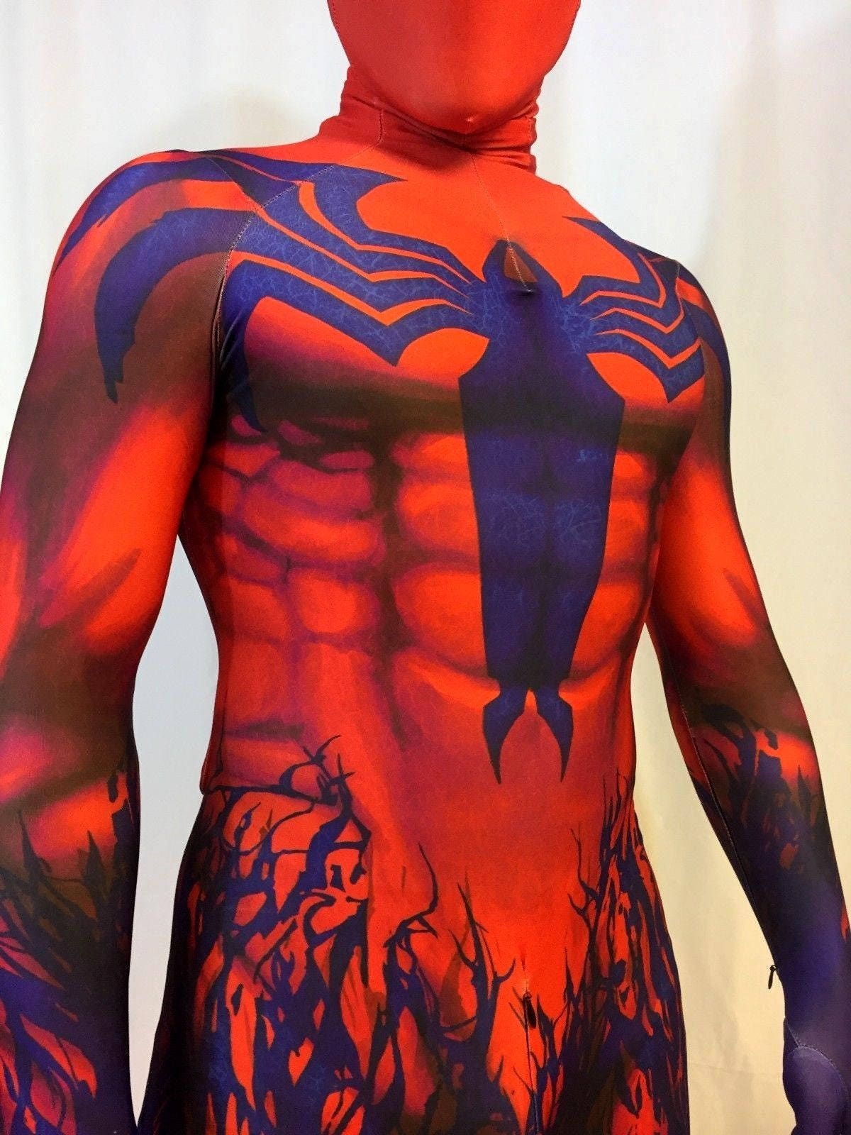 New Toxin Spiderman 3D Printing/muscle Shading Costume - Etsy