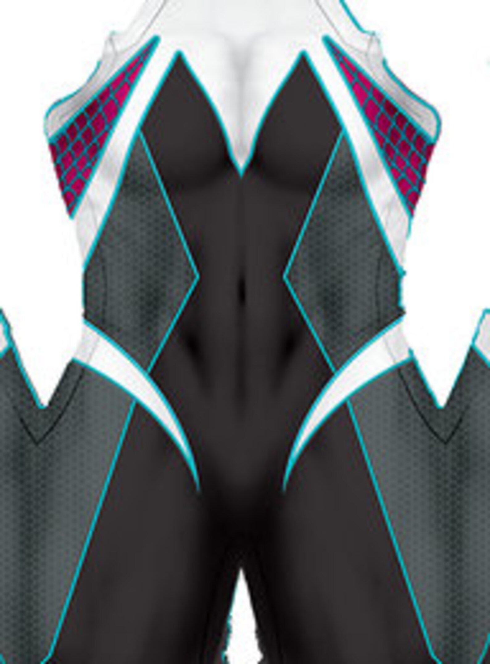 High Quality New Marvel Ghost Spider Gwen Pattern 3D Printing Etsy