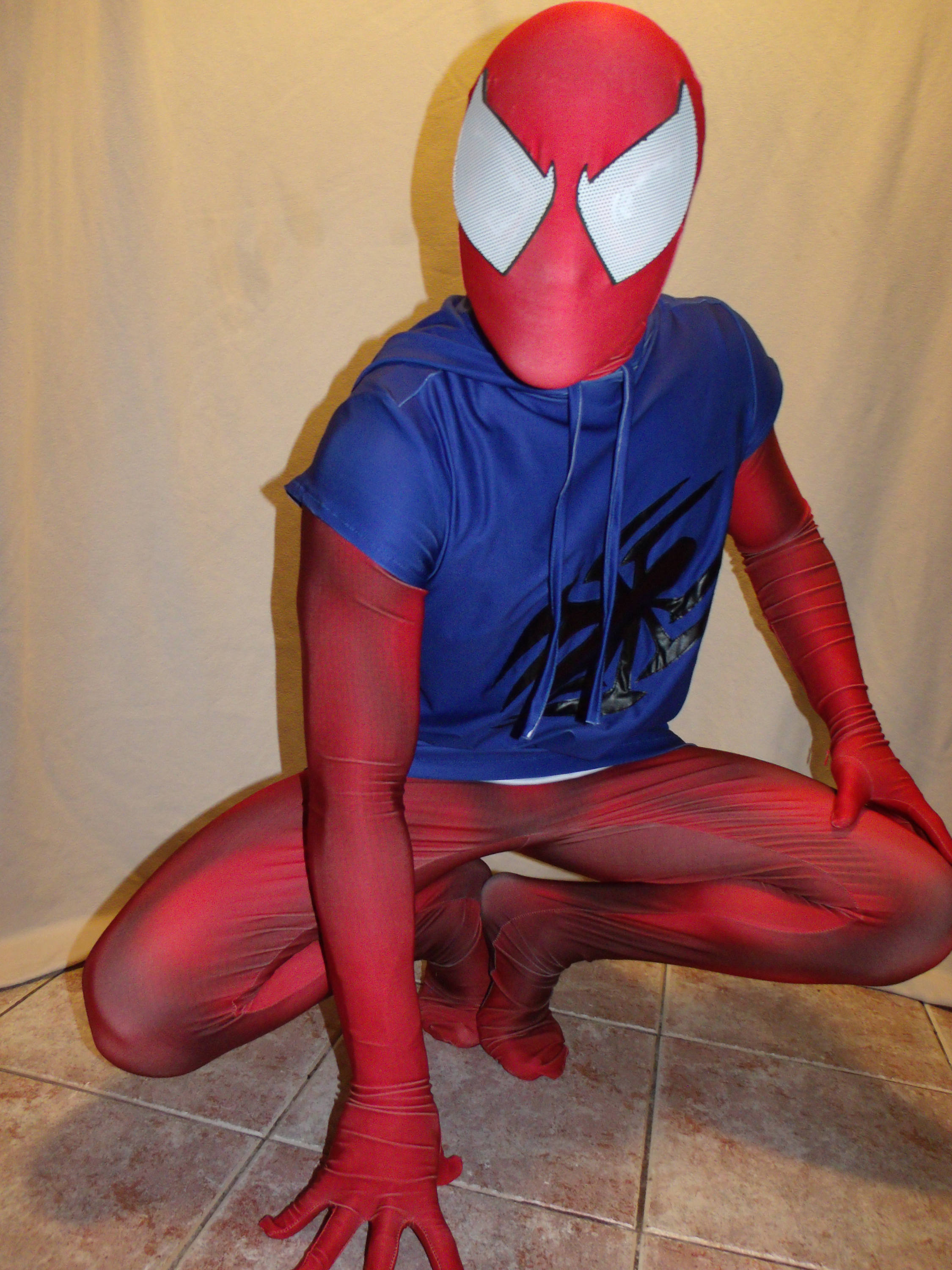 The Marvel Scarlet Spider-man 3D Printing Costume | Etsy