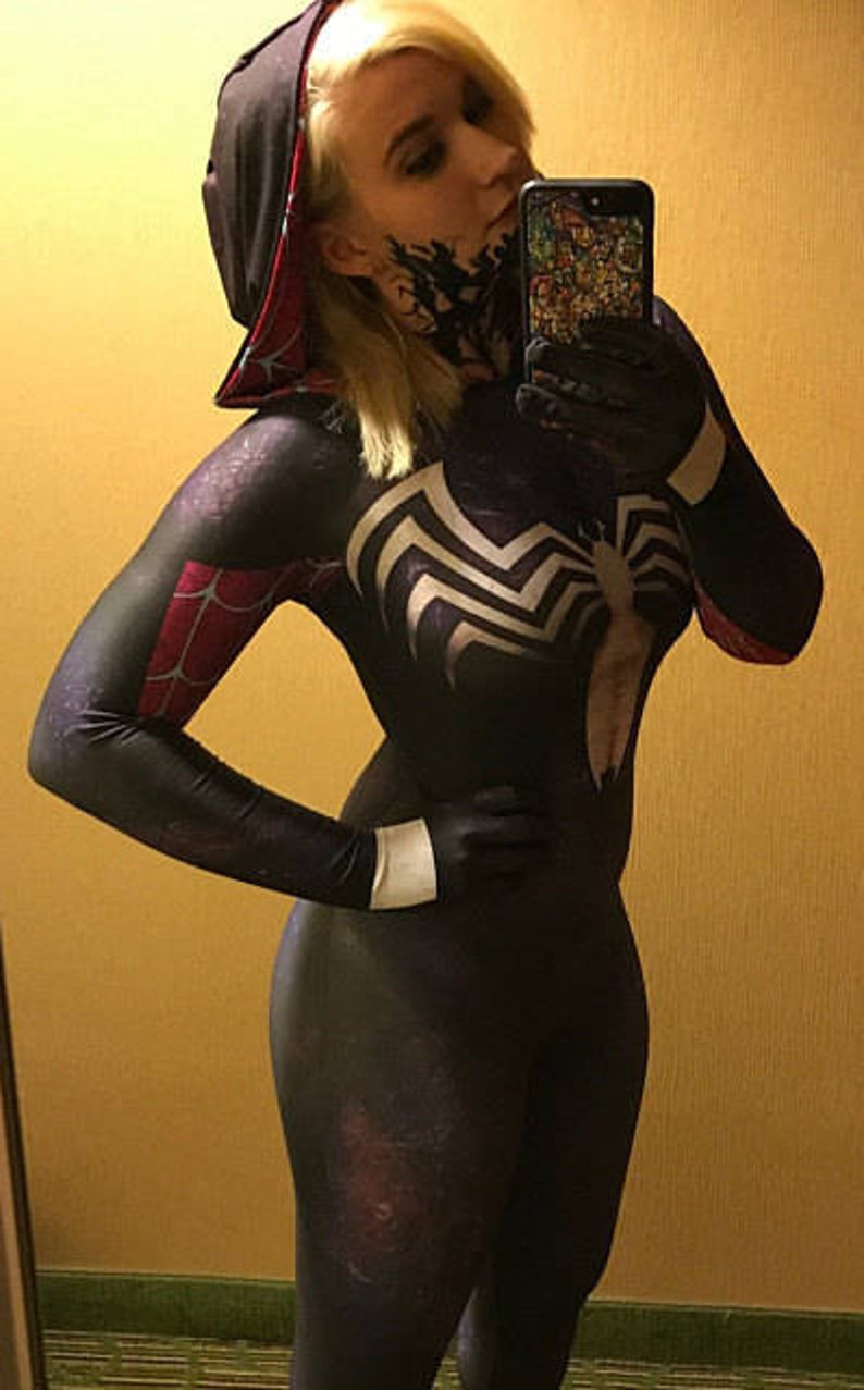 New Marvel VenomGwen / Gwen Stacy 3D Printing Costume Etsy