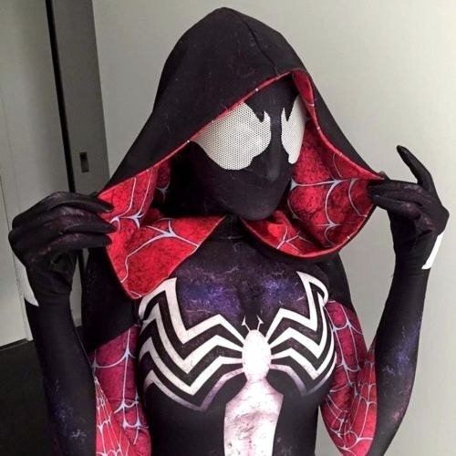 JDKOD Spider Women Costume Bodysuit Adult with Mask and Lenses,Halloween  Superhero Girl Cosplay Catsuit Jumpsuit Romper : : Clothing, Shoes  