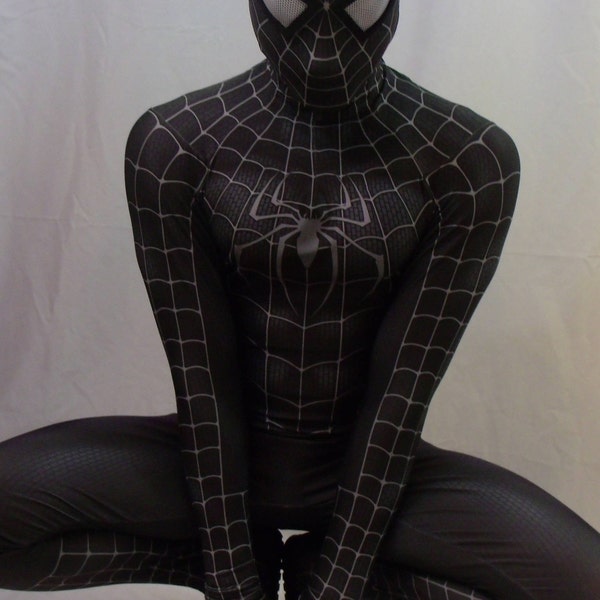High Quality Marvel The Black Raimi Spider-Man 3D Printing With Muscle Shading Costume
