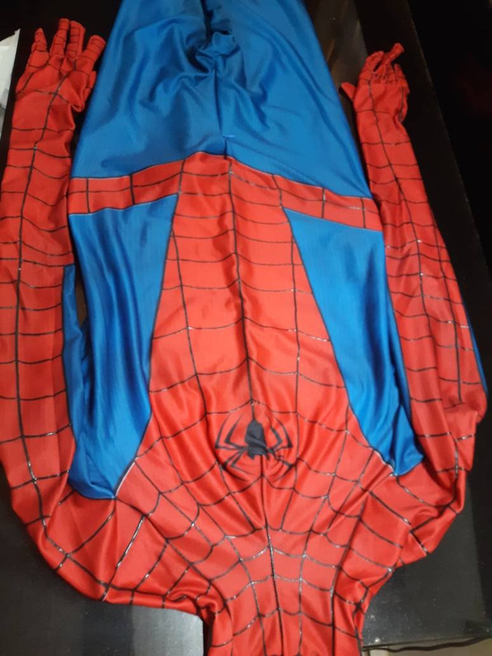 Puff Painted Insomniac Spider-Man Classic Suit Pattern PS4 | Etsy