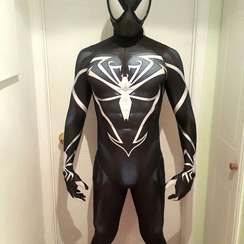 New Spider-man Unlimited Symbiote 3D Printing With Muscle - Etsy New Zealand