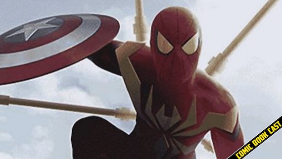 Civil War Comic Book Version of the Iron Spider man 3D Printing