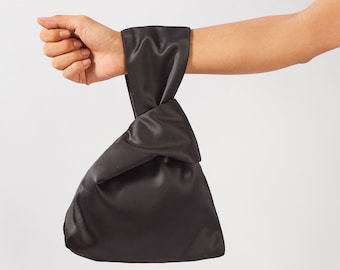 Custom Acetate Knot Wrist Bag: Japanese Style Evening Bag, Set of 10