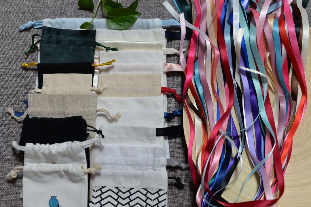 Bag Zipper Packing Rope Custom Ribbon / Rope / Zipper for Your Fabric Bags OR Make Larger Bags ...