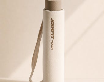 Premium Yoga Mat Carry Bag | Lightweight Canvas Tote for Pilates & Home Fitness | Adjustable Strap | Durable