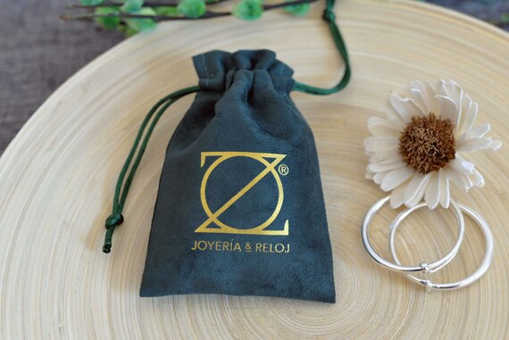 custom velvet drawstring bolsas