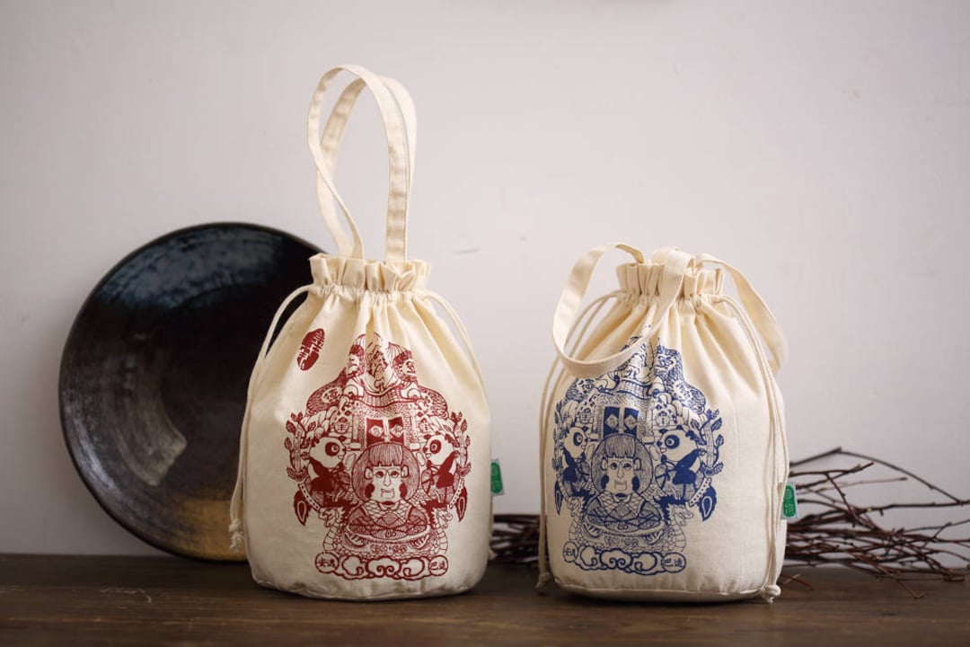 Set of 50 Bags, Custom Cotton Drawstring Tote Products Packaging Gift