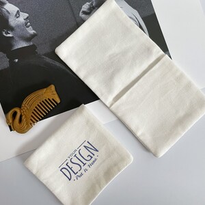 100 saco de algodão espinha de peixe personalizado com tampa articulada, logotipo personalizado, bolsa de joias, embalagem de colar de anel de brinco, sacos para lembrancinhas de casamento