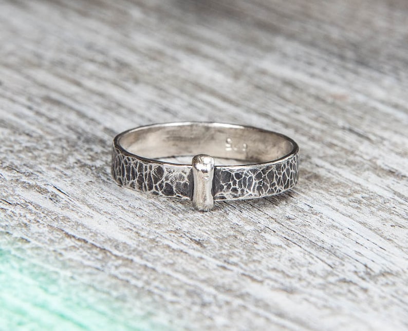 Sterling Silver, Scottish Wedding Ring, Outlander, Claire's Ring image 1