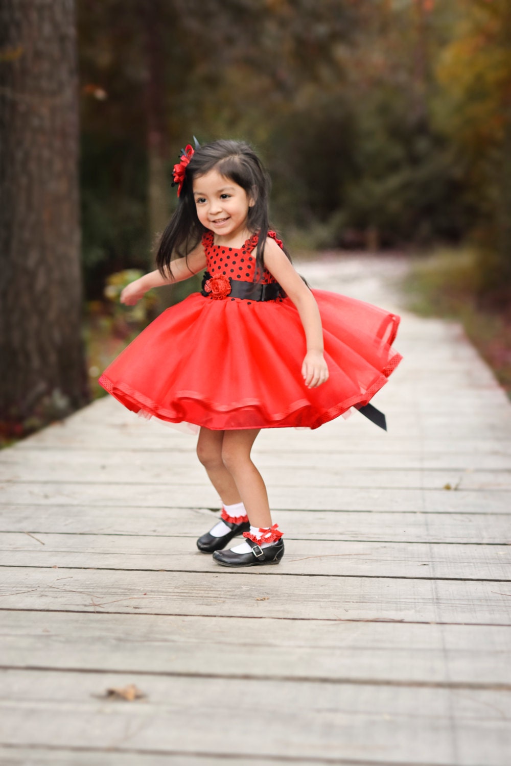 ladybug birthday dress Isabella Party Dress – THA Dressing
