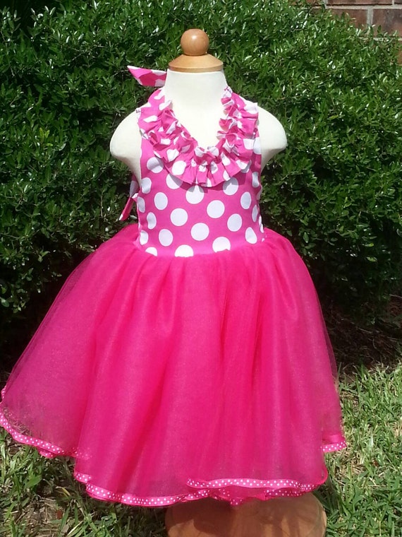 Ruffle Neck Halter Top Party Dress