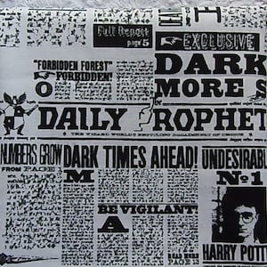 Harry Potter Newspaper – Fabbulous Paper Emporium