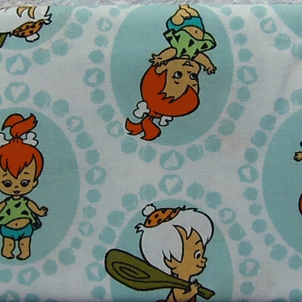 Flintstones Pebbles & Bam Bam Hanna Barbera Camelot Fabrics 100% Cotton Fat Quarter Out of Print