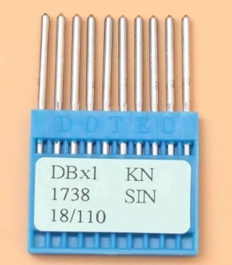 DOTEC DBX1 KN Industrial Sewing Machine Needles #55-140 Brother Juki