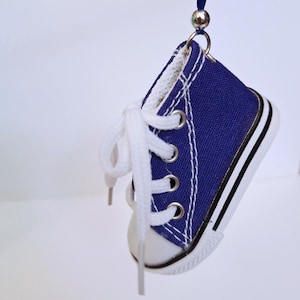 Small High Top Shoe Ornaments, Mini Canvas Lace Up Shoe Ornament, Assorted Colors, Cute Christmas Ornament, Package Gift Wrap Decor image 11