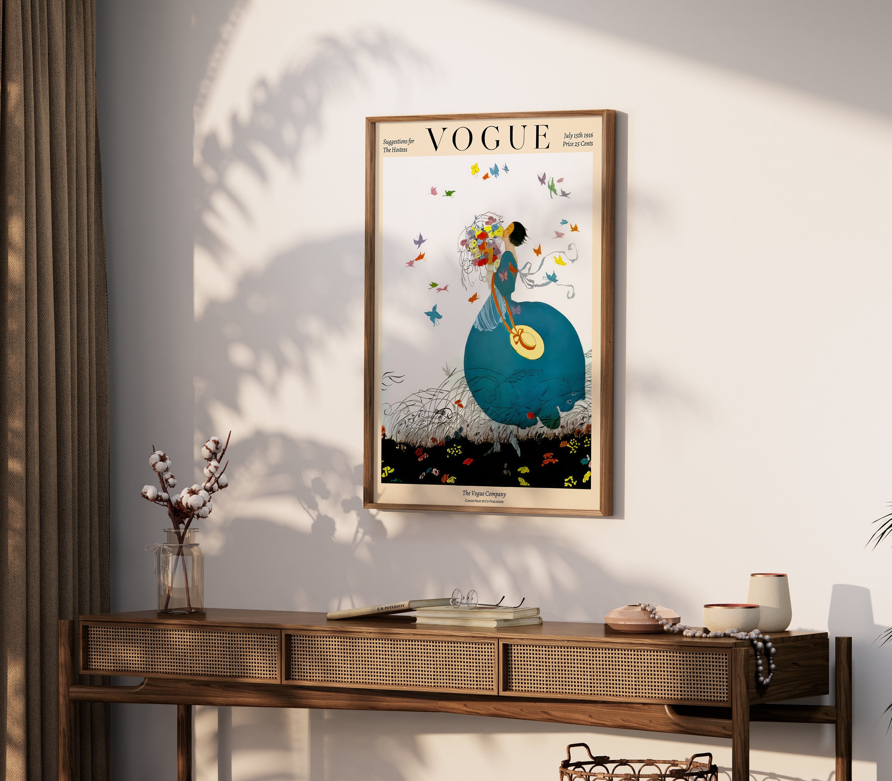 Cover Fashion Books Canvas Art Painting Poster Fashion Book Wall Art Print  Vogue Iconic Picture Ladies Room Home Wall Decor - Price history & Review, AliExpress Seller - Yoolife Official Store