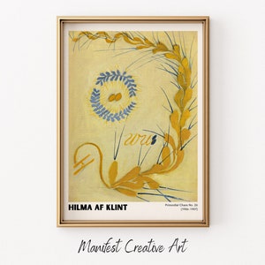 Hilma Af Klint Print, Primordial Chaos 26 Gallery Wall Art | Printable Wall Art, Vintage Gallery Wall Art | Hilma Af Klint Poster | HILMA063