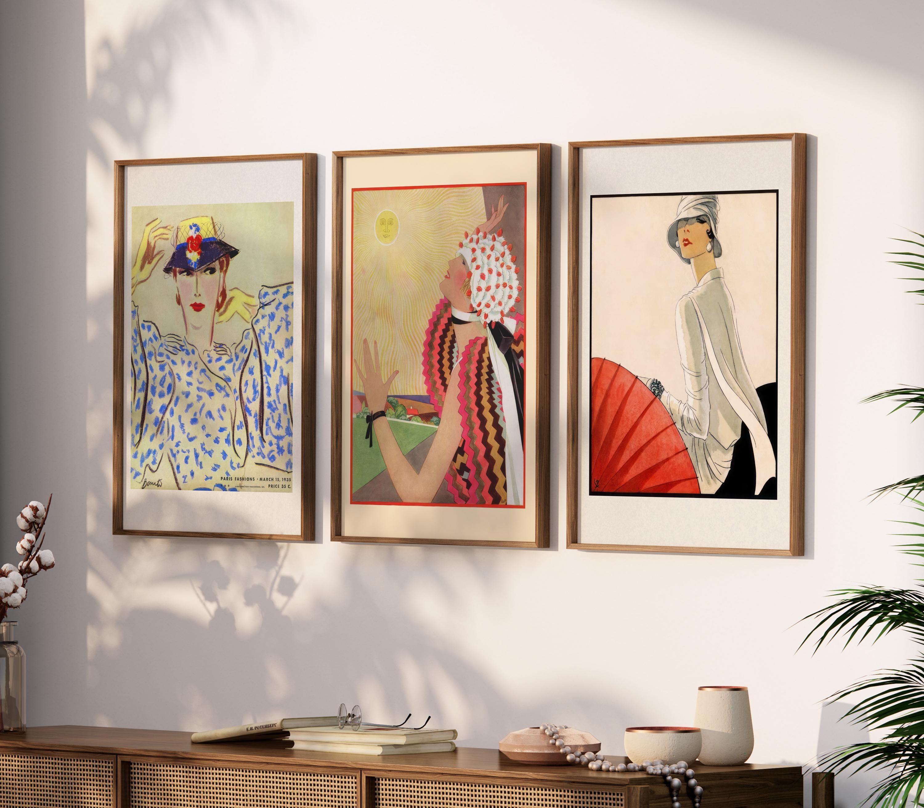 アンティーク壁掛】VOGUE 1925年4月号 パリファッション特集 【公式通販】