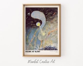 Hilma Af Klint Gallery Wall Art Exhibition Prints Poster