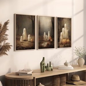 Halloween Gallery Wall Art SET | PRINTABLE Eclectic Wall Art, Dark ...