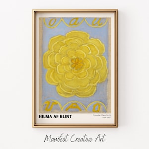 Hilma Af Klint Print, Primordial Chaos 24 Gallery Wall Art | Printable Wall Art, Vintage Gallery Wall Art | Hilma Af Klint Poster | HILMA061