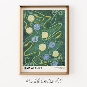 Hilma Af Klint Print, Primordial Chaos 14 Gallery Wall Art | Printable Wall Art, Vintage Gallery Wall Art | Hilma Af Klint Poster | HILMA064