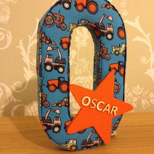 Boys nursery/bedroom decor trucks & diggers transport fabric | Etsy