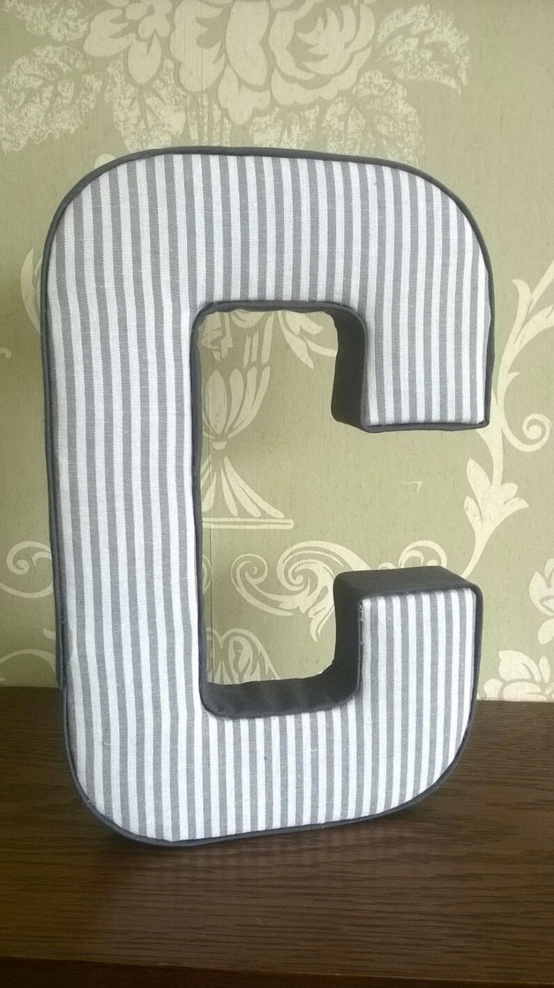 ABC Fabric Letters Kids Children Baby Nursery, Bedroom Decor, Wall