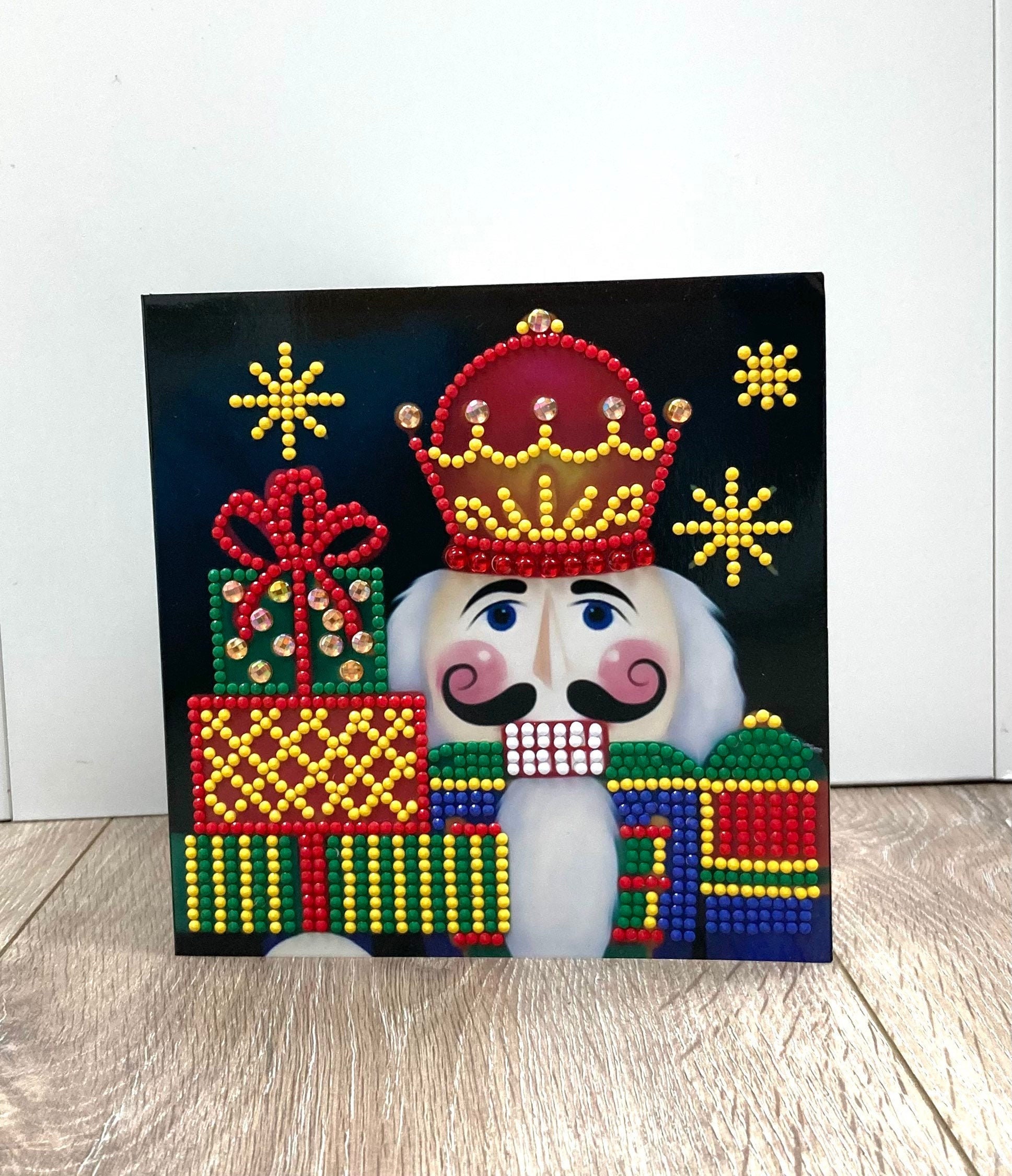 Nutcracker Diamond Art Luxury Christmas Card Holiday Card Etsy UK