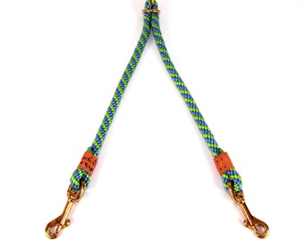 2-Dog Coupler (Medium Round Braid)