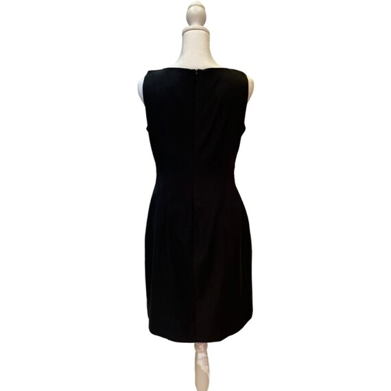 Black & Cream Embroidered Dress
