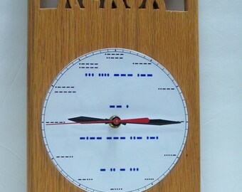 Morse Code Clock