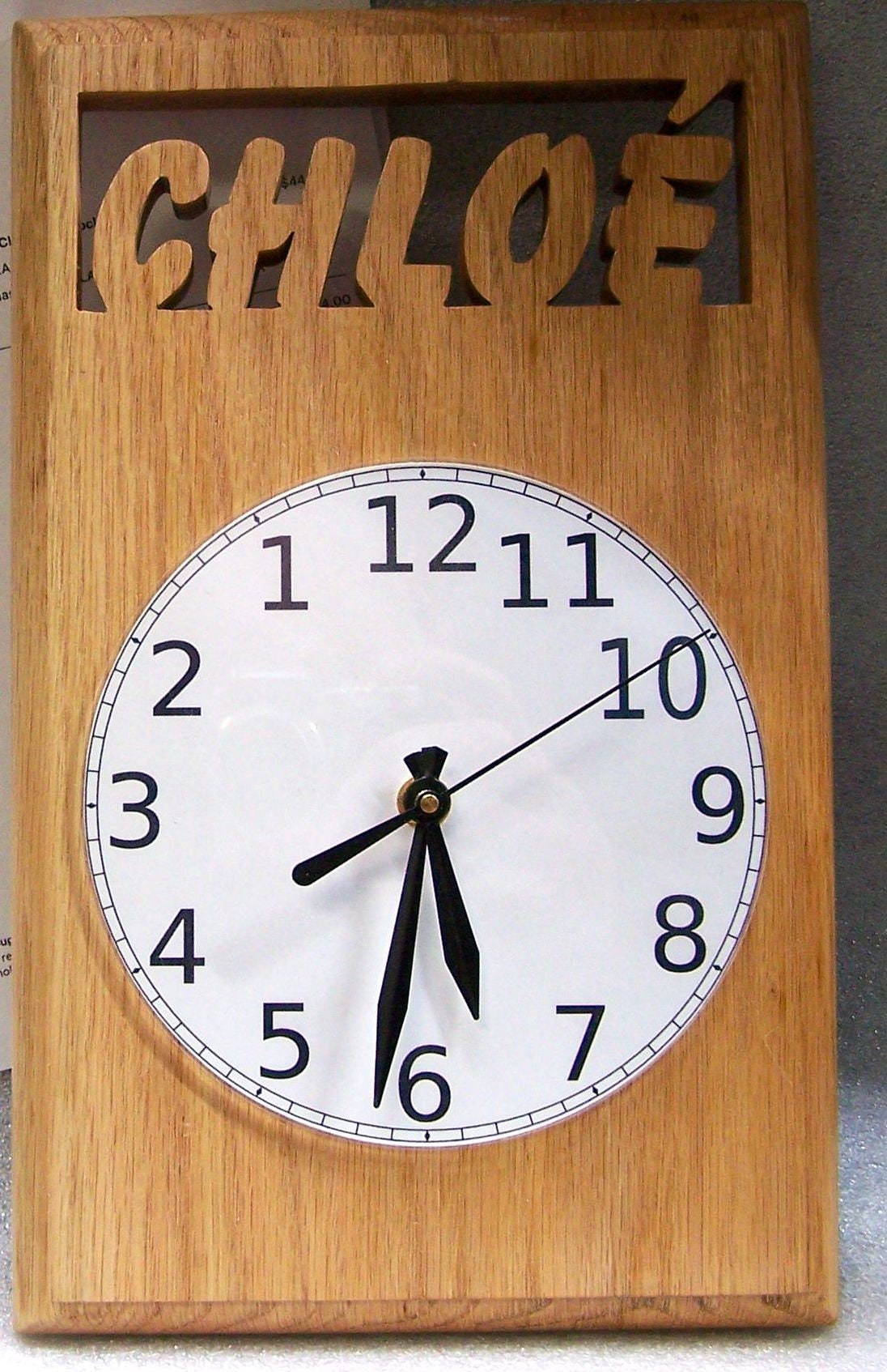 The Lefty or Aka the BASSACKWARDS Clock - Etsy