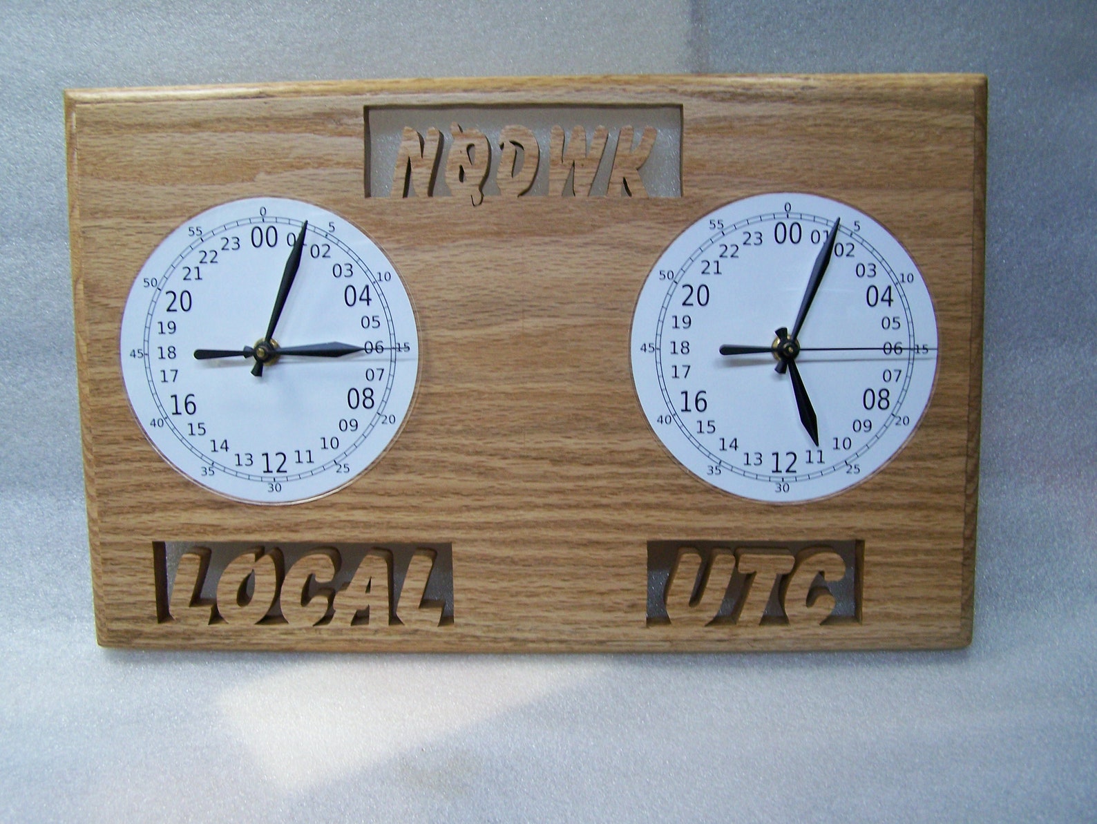 Dual 24 Hour Military Format Call Sign Clocks - Etsy
