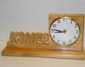 Call Sign 12 Hour Desk Clock