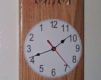 The Lefty or aka The BASSACKWARDS clock